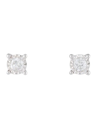 Earrings 10K Diamond Stud Earrings