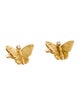 Earrings 18K Diamond Butterfly Stud Earrings