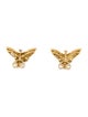 Earrings 18K Diamond Butterfly Stud Earrings