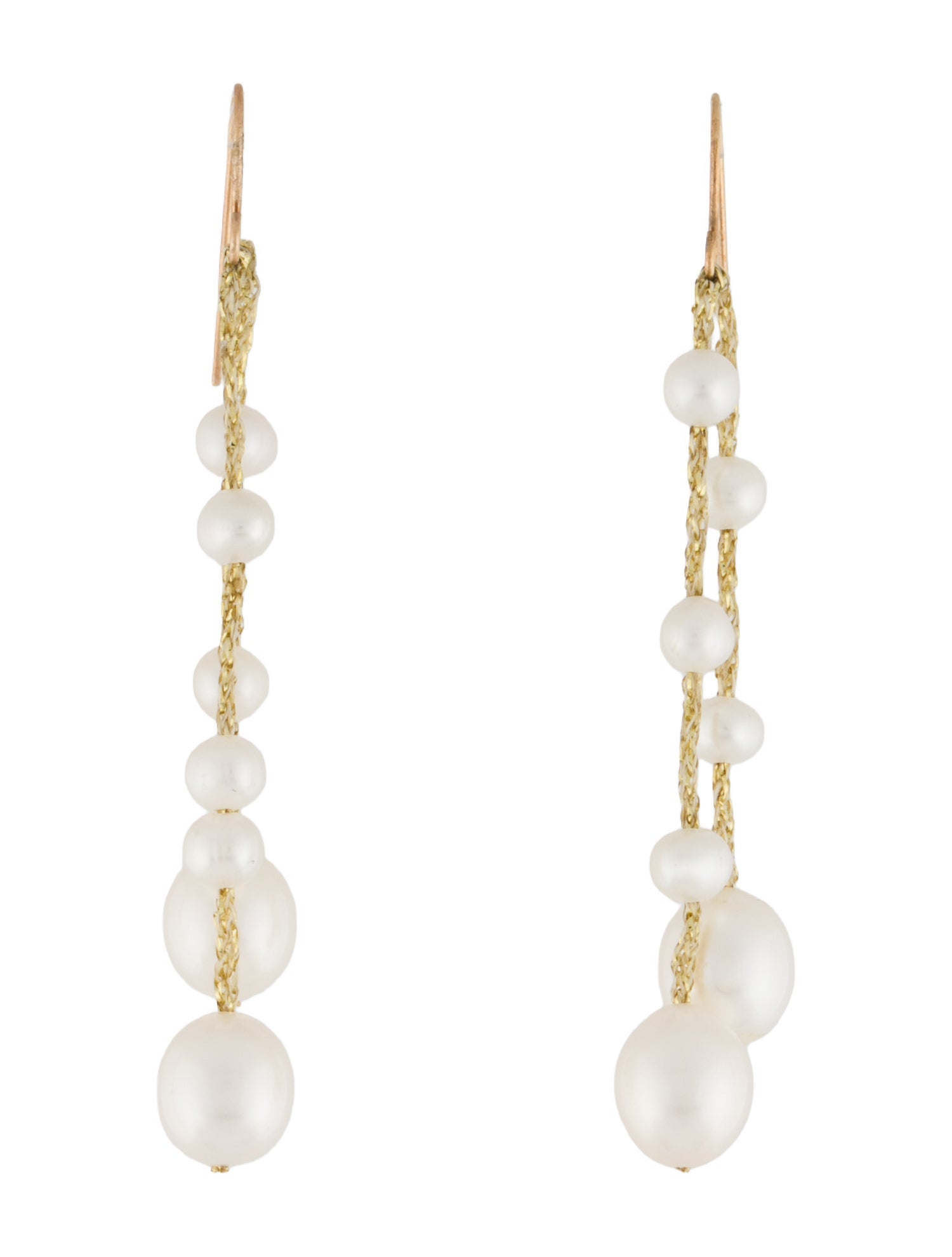 Earrings 14K Pearl Drop