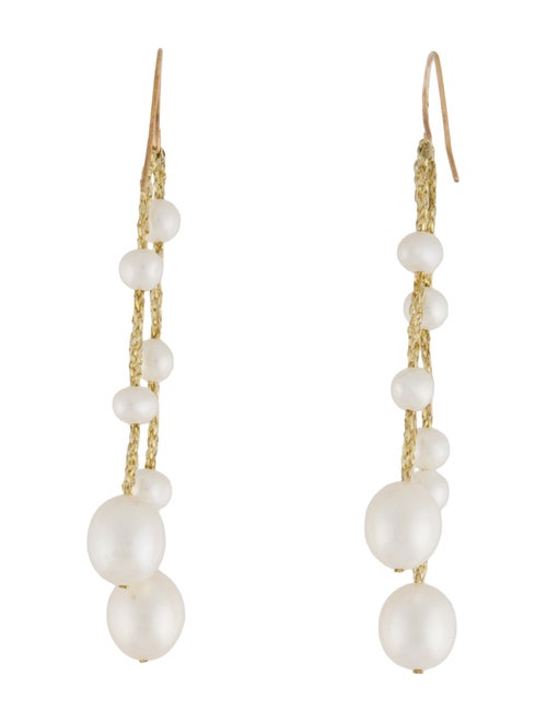 Earrings 14K Pearl Drop Earrings