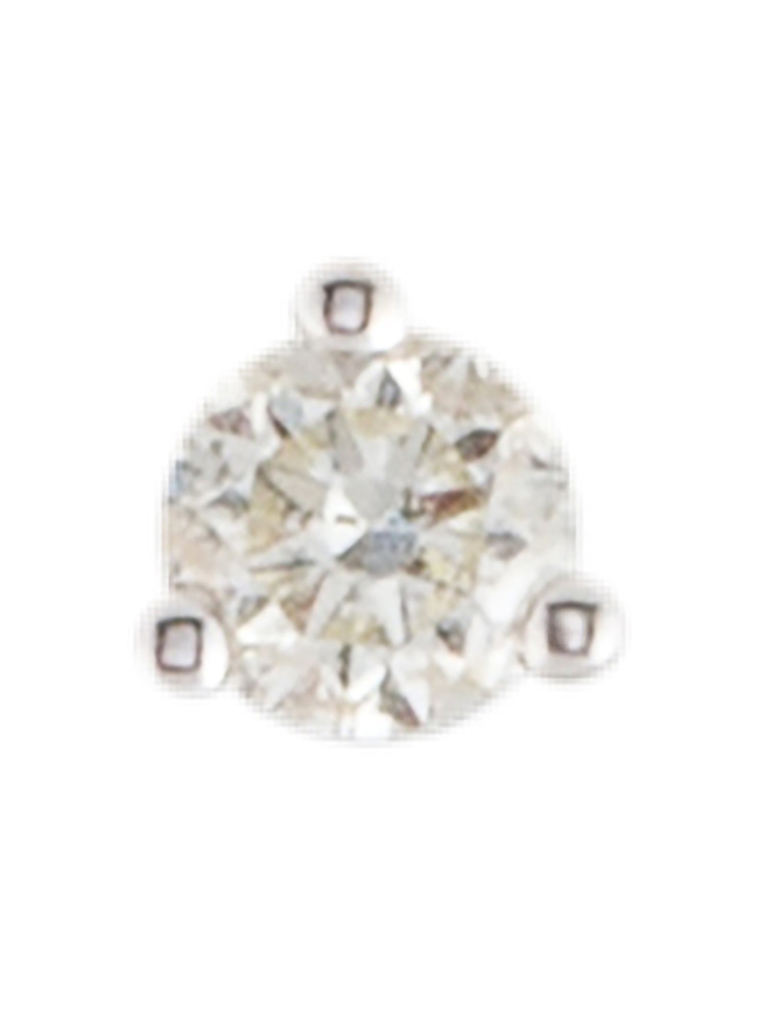 Earrings 14K Diamond Single Stud Earring