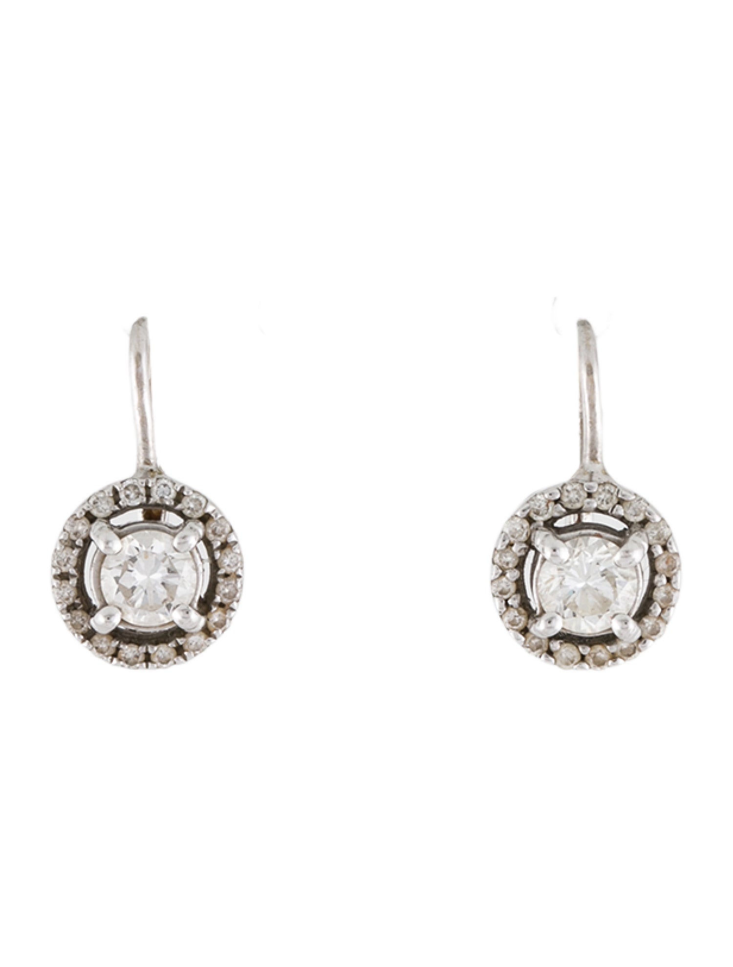 Earrings 14K Diamond Drop