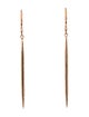 Earrings 14K Diamond Stick Drop Earrings