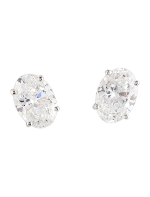 Earrings 14K 2.00ctw Lab-Grown Diamond Solitaire Stud Earrings