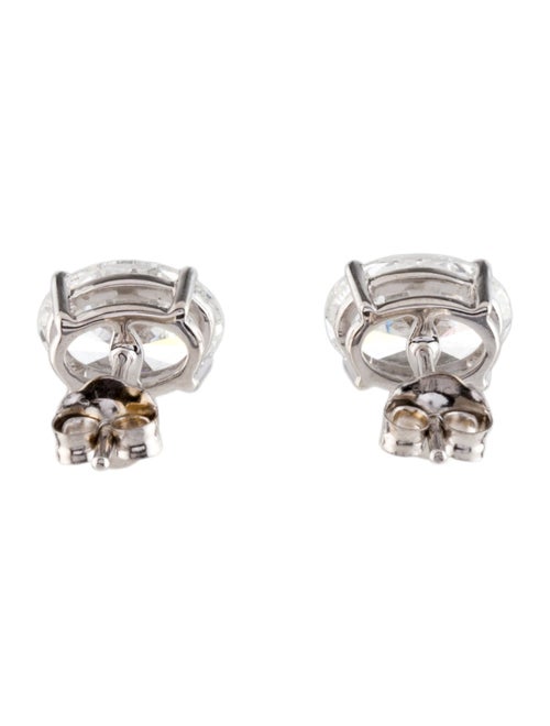 Earrings 14K 2.00ctw Lab-Grown Diamond Solitaire Stud Earrings