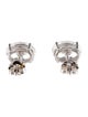 Earrings 14K 2.00ctw Lab-Grown Diamond Solitaire Stud Earrings