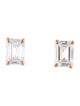 Earrings 14K 1.50ctw Lab-Grown Diamond Solitaire Stud Earrings