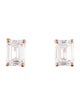 Earrings 14K 1.50ctw Lab-Grown Diamond Solitaire Stud Earrings