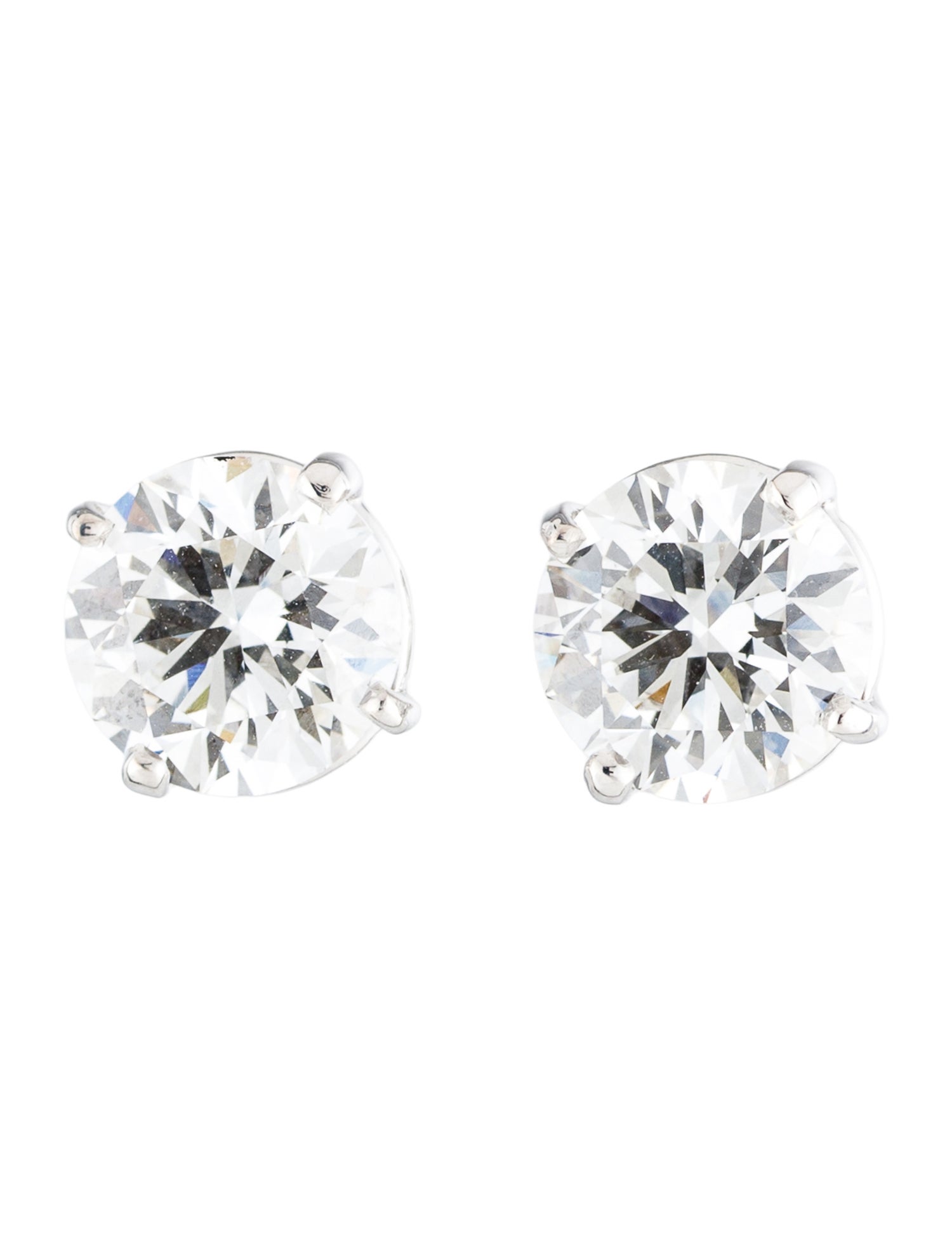 Earrings 14K 6.16ctw Lab-Grown Diamond Stud Earrings