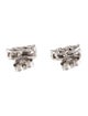 Earrings 14K Diamond Bar Stud Earrings