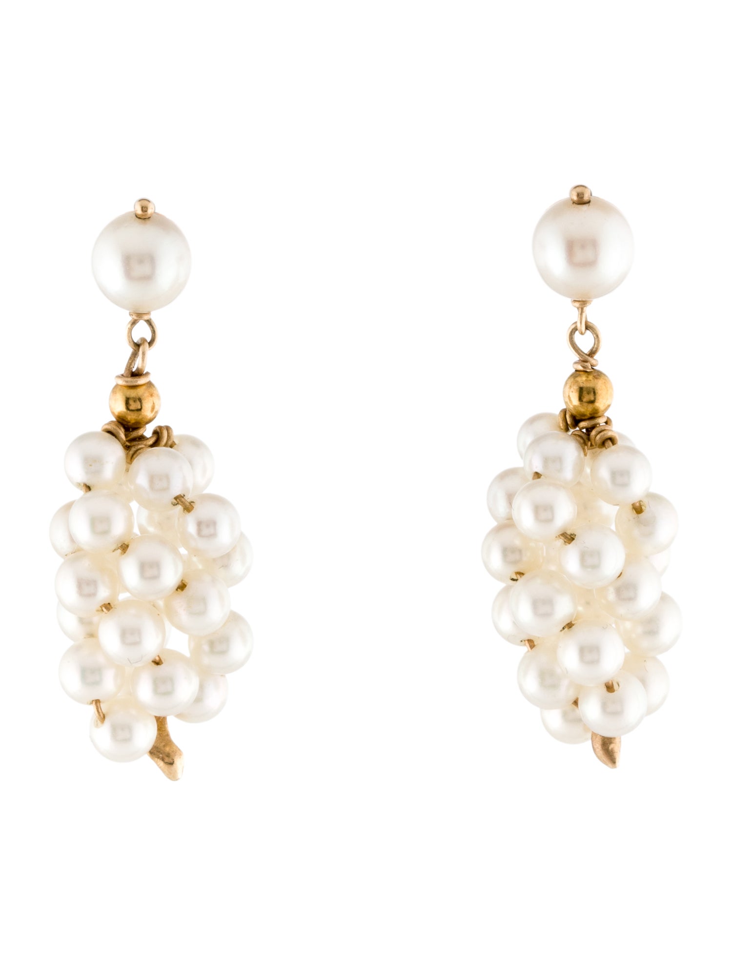 Earrings 14K Pearl Drop Earrings