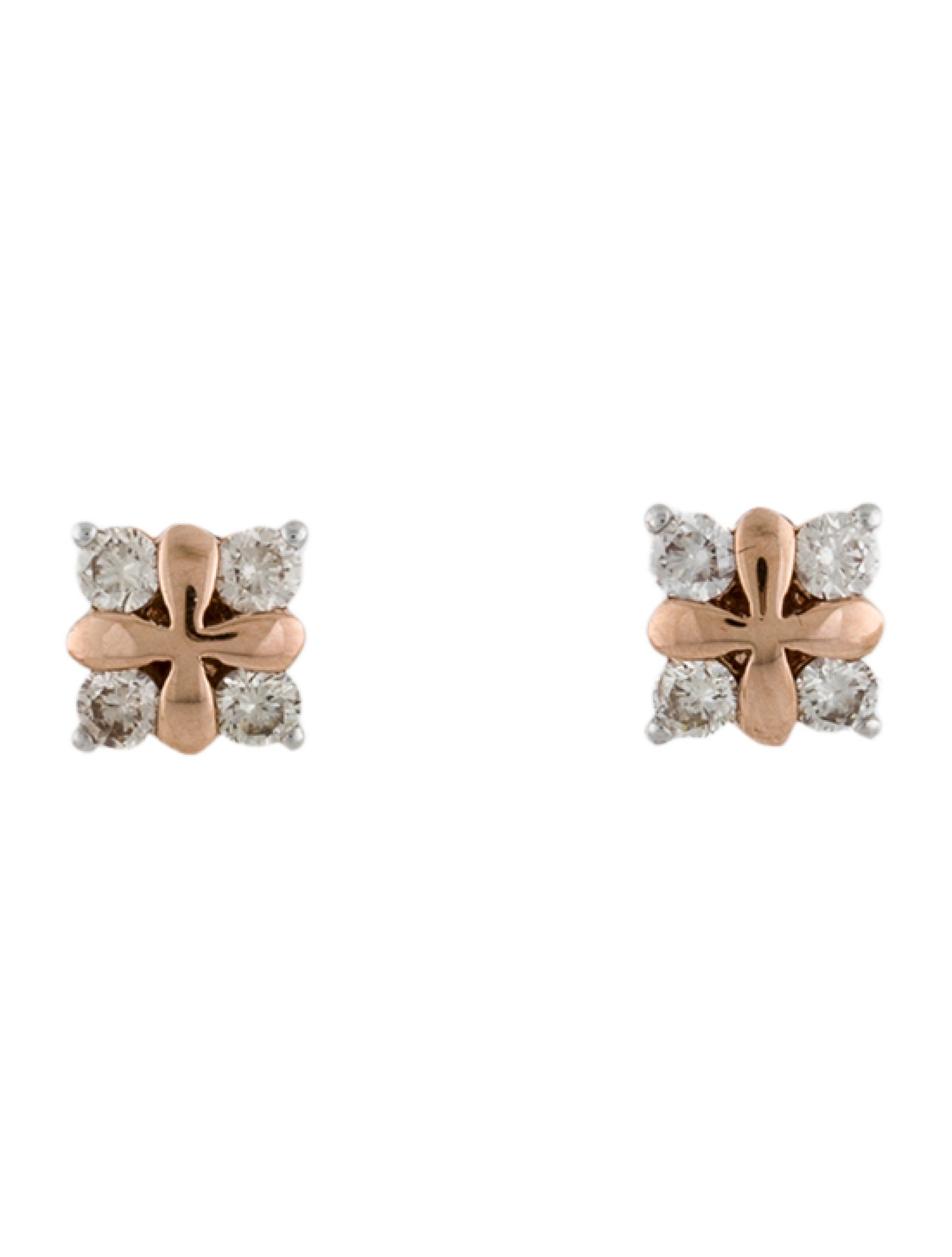 Earrings 14K Diamond Stud