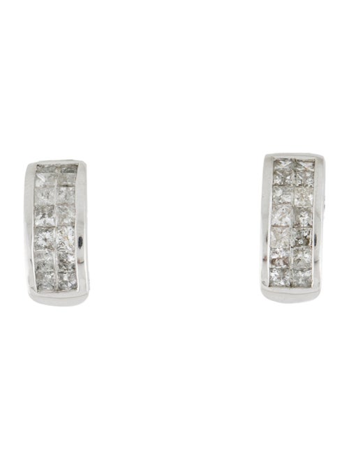 Earrings 14K 1.82ctw Diamond Huggie Earrings