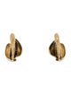 Earrings 18K Tricolor Earclips