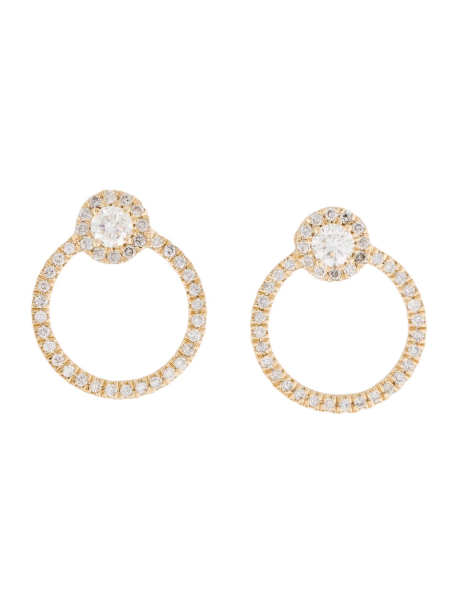 Earrings 14K Diamond Stud