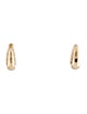 Earrings 14K Diamond Huggie Earrings