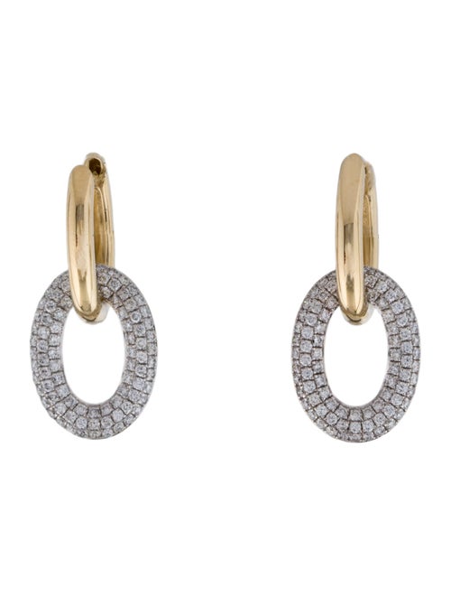 Earrings 14K 1.15ctw Diamond Drop Earrings
