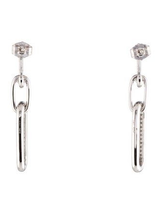 Earrings 14K Diamond Link Drop Earrings