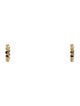 Earrings 14K Diamond Huggie Earrings