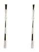 Earrings 14K Diamond Drop Earrings