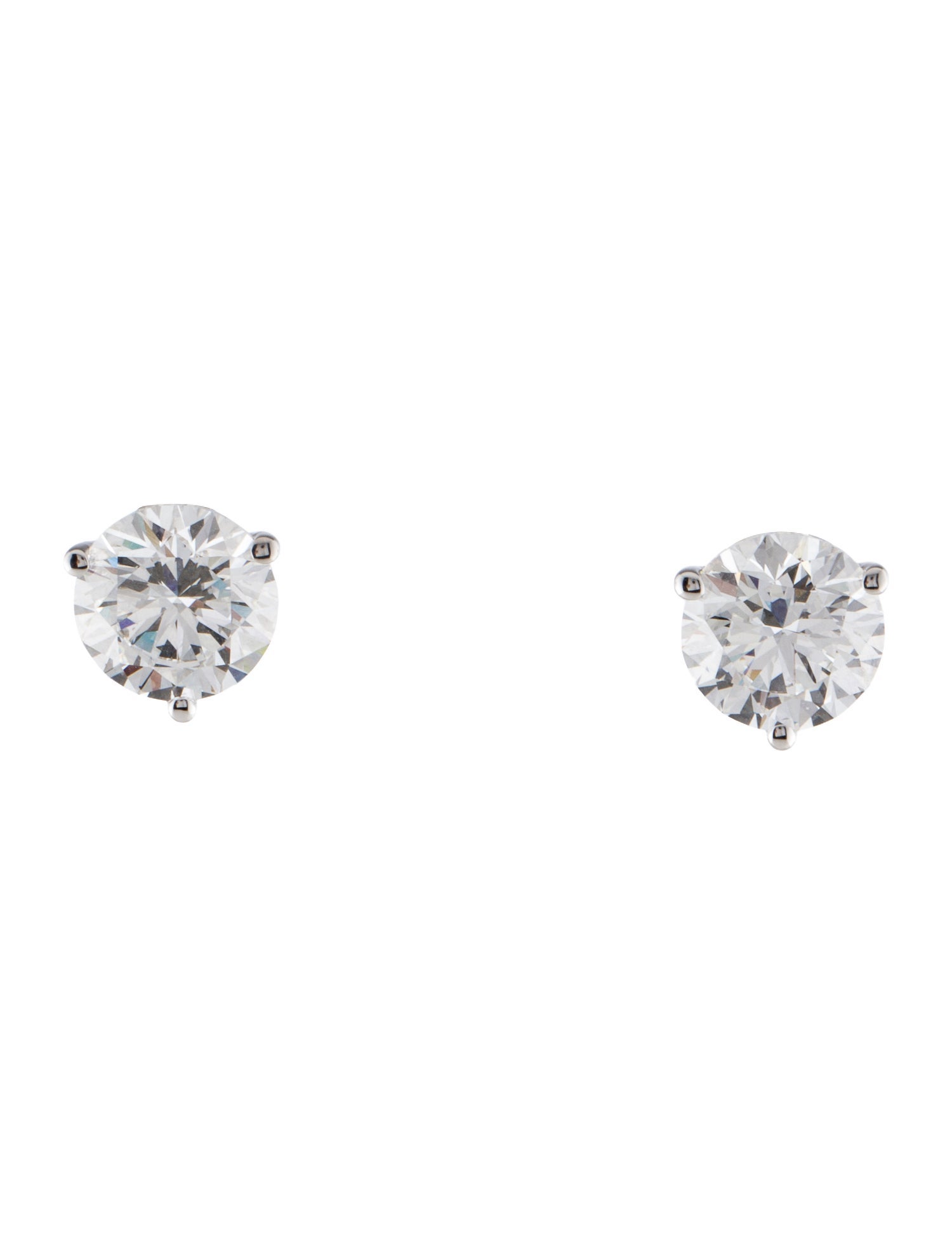 Earrings 14K 5.01ctw Lab-Grown Diamond Stud Earrings