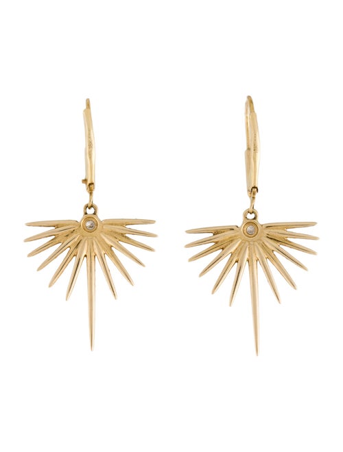 Earrings 18K Diamond Drop Earrings