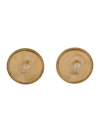 Earrings 14K Rhodonite Stud Earrings