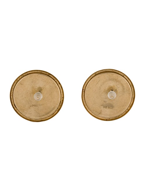 Earrings 14K Rhodonite Stud Earrings