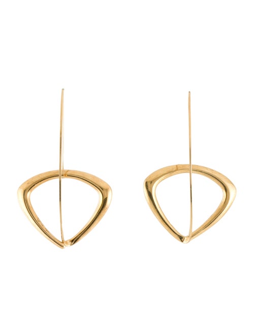 Earrings 18K Geometric Drop Earrings