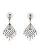 Earrings 14K Diamond Geometric Chandelier Earrings
