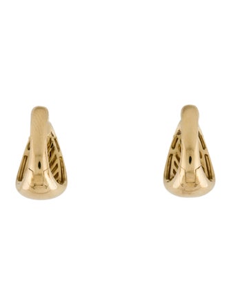 Earrings 10K Diamond Huggie Earrings