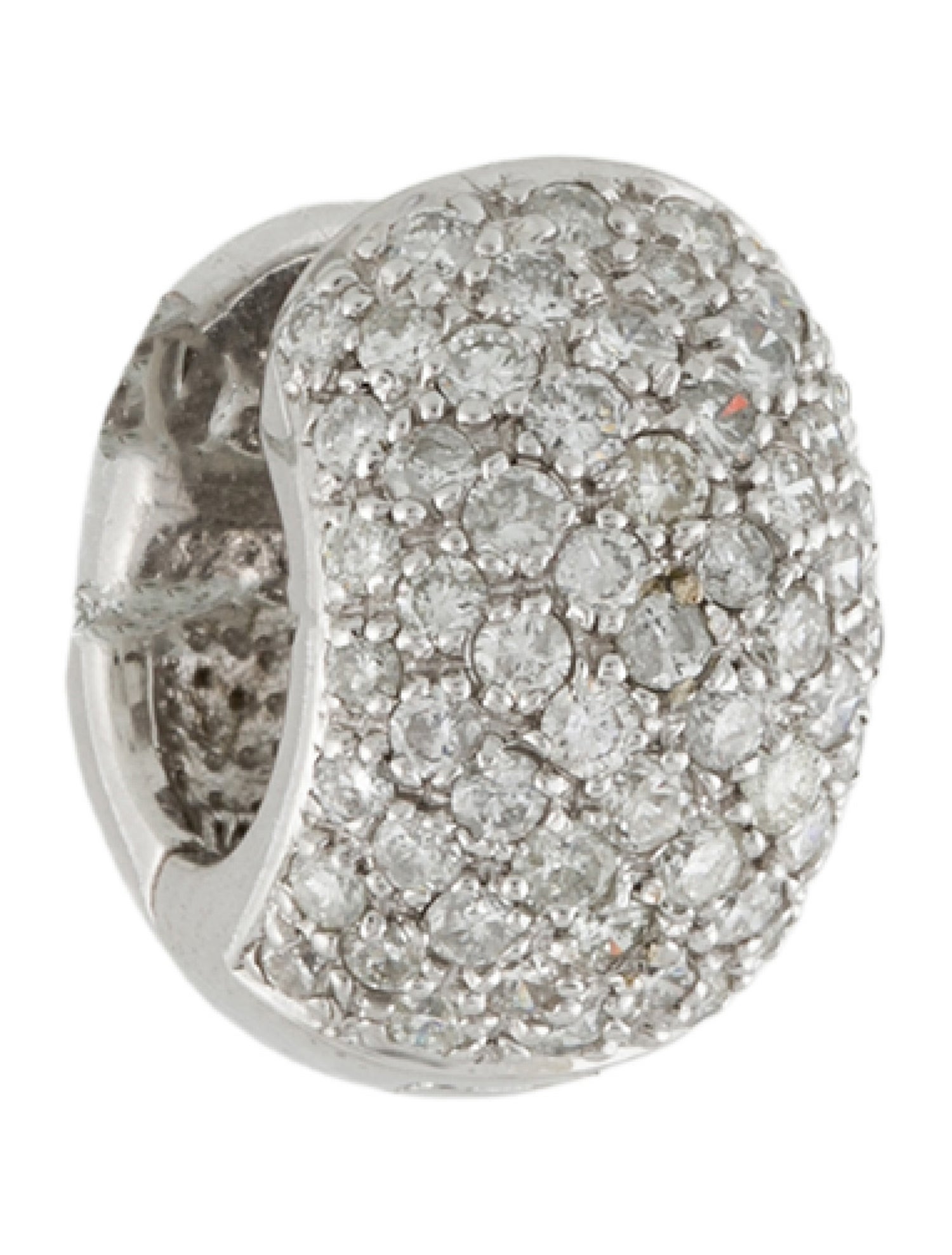 Earrings 14K 1.18ctw Diamond Single Huggie Earring