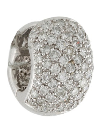 Earrings 14K 1.18ctw Diamond Single Huggie Earring