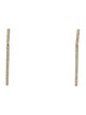 Earrings 10K Lab-Grown Diamond Bar Drop Earrings