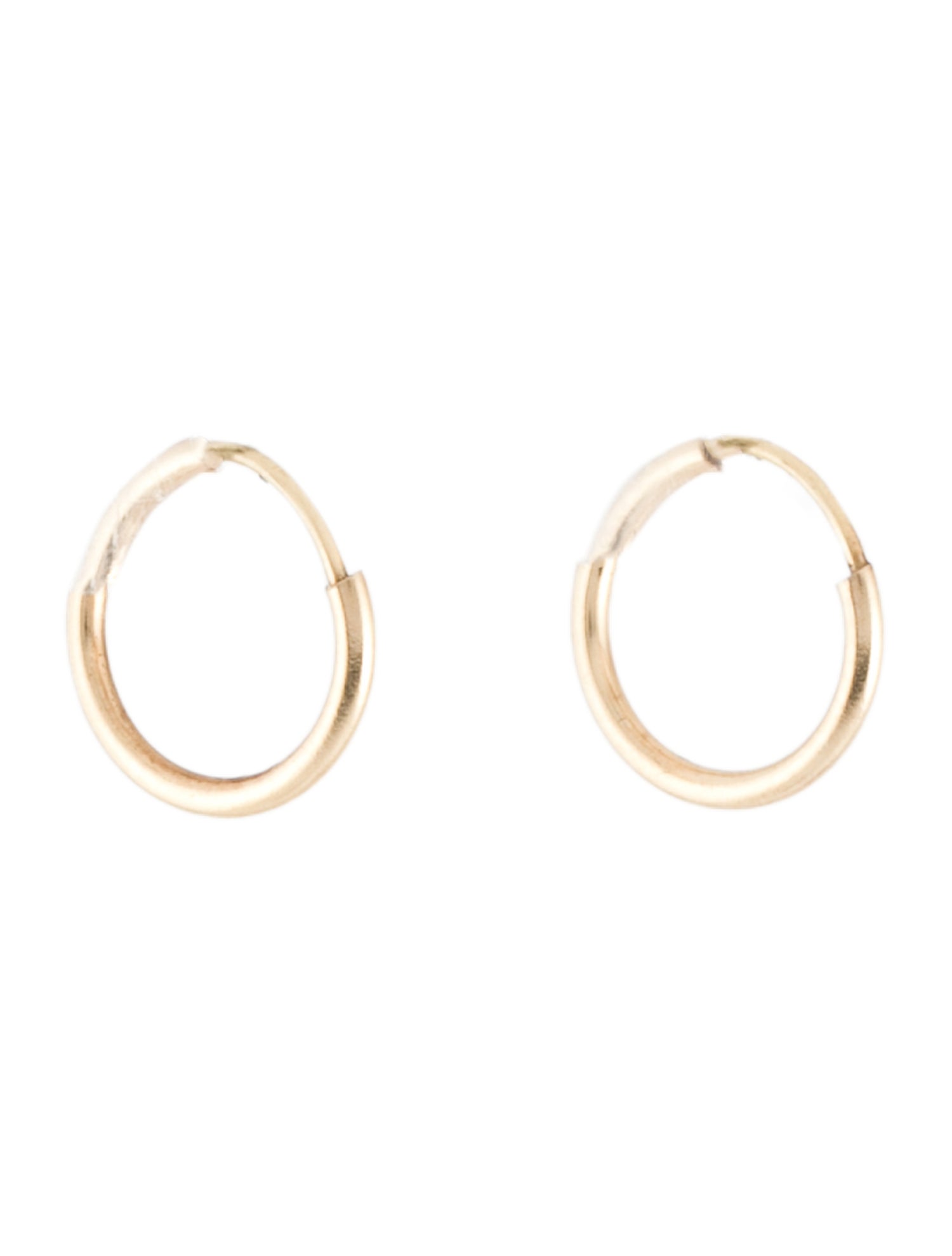 Earrings 14K Huggie Hoop