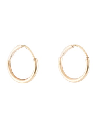 Earrings 14K Huggie Hoop Earrings