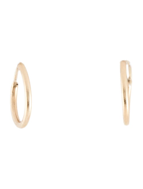 Earrings 14K Huggie Hoop Earrings