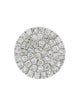 Earrings 14K Diamond Disc Stud Earring
