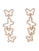 Earrings 14K 1.63ctw Diamond Butterfly Drop Earrings