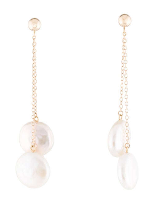Earrings 14K Pearl Drop Earrings