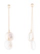 Earrings 14K Pearl Drop Earrings