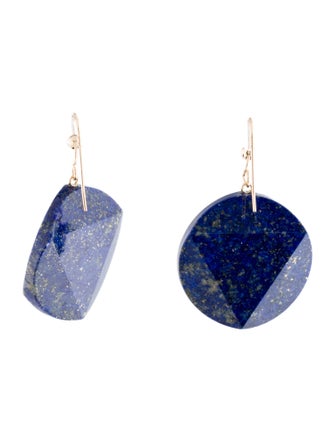 Earrings 14K Lapis Lazuli Drop Earrings