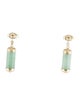 Earrings 14K Jadeite Drop Earrings