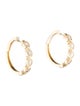 Earrings 14K 1.60ctw Lab-Grown Diamond Hoop Earrings