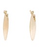 Earrings 14K Textured Hoop Earrings