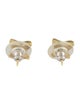 Earrings 18K Sapphire Stud Earrings