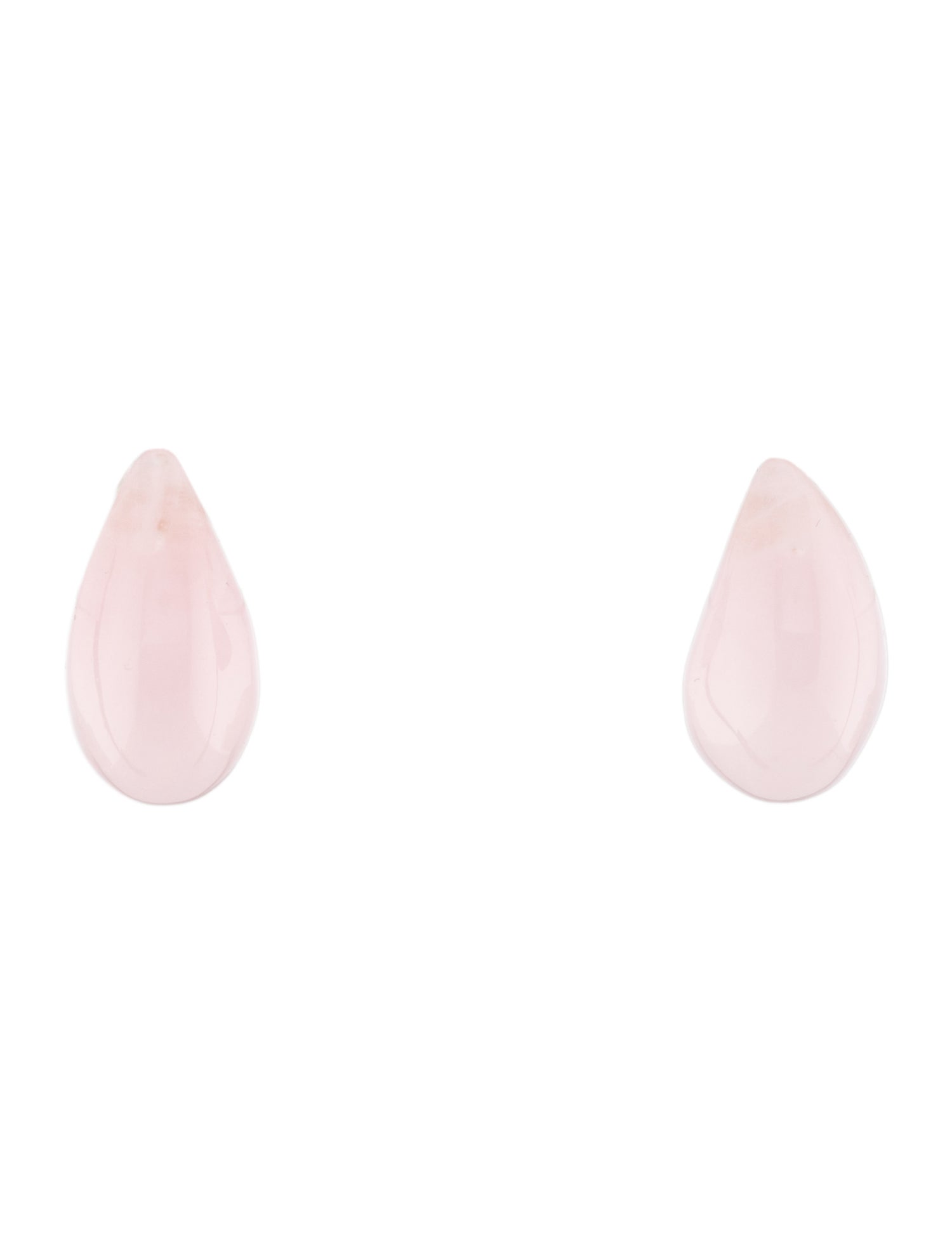 Earrings 14K Rose Quartz Drop Earrings