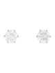 Earrings Platinum 2.16ctw Lab-Grown Diamond Stud Earrings