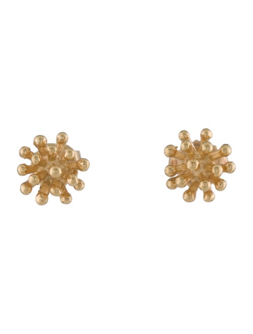 Earrings 14K Dandelion Stud Earrings